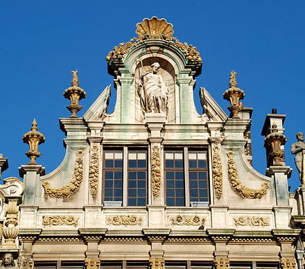 Casa de la Carretilla en la Grand Place en Bruselas