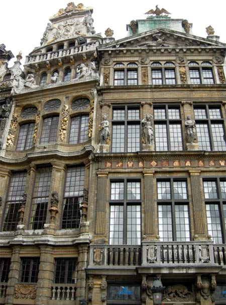 Casa la Loba y el Cuerno en Grand Place en Bruselas