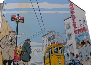 Le Jeune Albert en la Ruta del Cómic en Bruselas