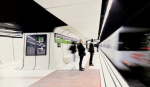 Estación de Drassanes en Barcelona (© Fast Company)